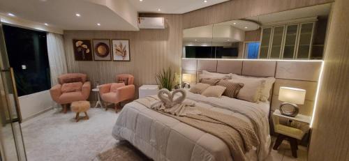 Village Duplex , completo, 150m da Praia de Patamares