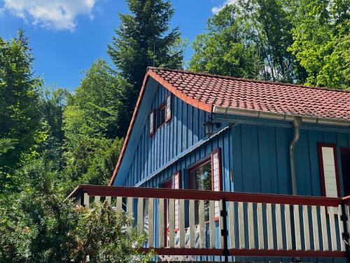 Waldhaus im Erzgebirge