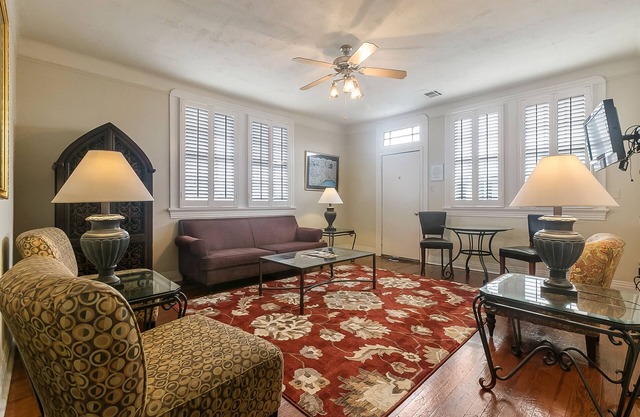 Walk to all the French Quarter attractions. A great space to enjoy NOLA