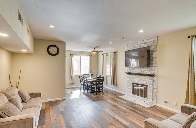 Walk to Olive View Medical: Home w/Pool Access!