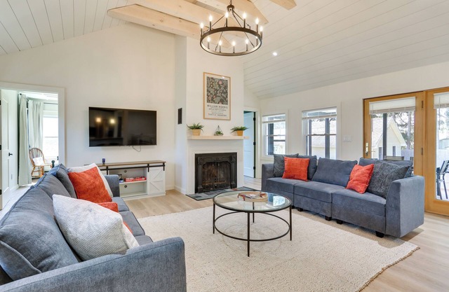 Walk to White Lake: Family Home w/Deck & BBQ