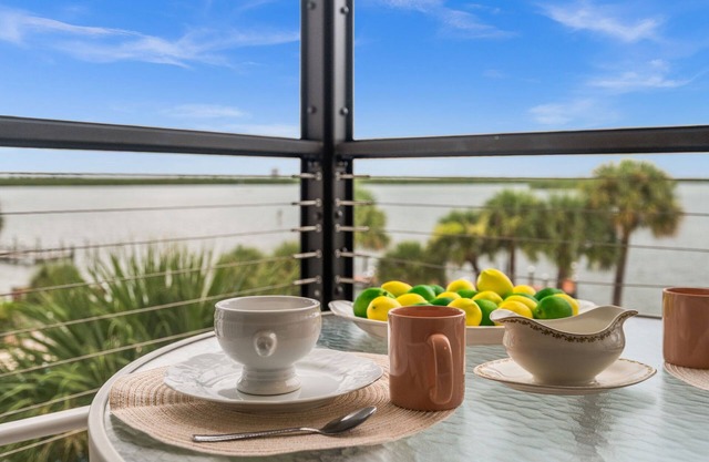 Waterfront Condo Sunrise Views Pool Hot Tub Resort Amenities