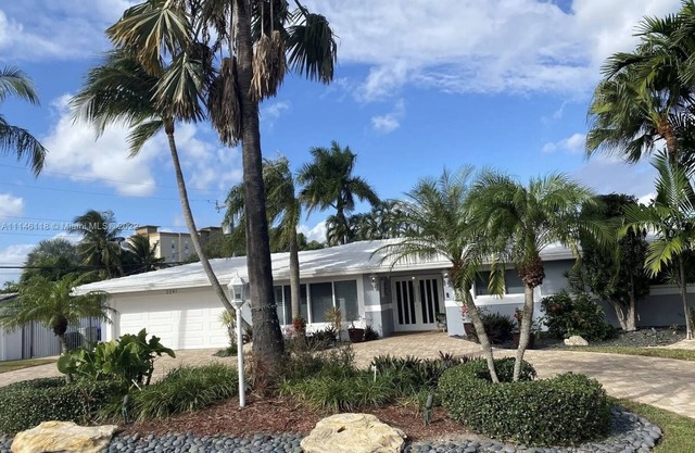 Waterfront, heated Pool enclosed, our home is completely renovated, very private