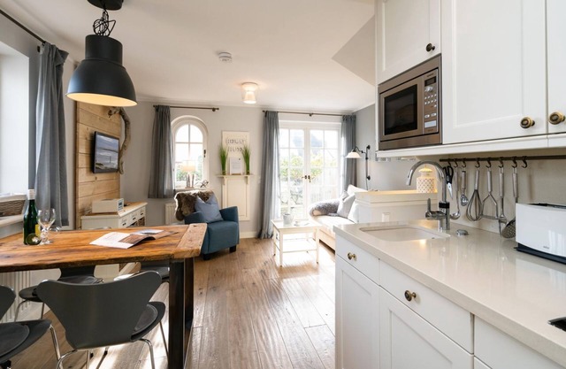 Wattperle - Cozy 3-room apartment - 4 persons: Sea view, terrace,