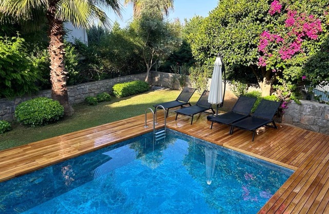 Welcome to our stunning villa in Gocek, Turkey with private garden and pool.