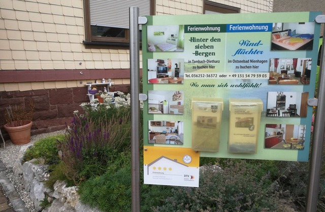 Welcome to the "Behind the Seven Mountains" apartment in Tambach-Dietharz.