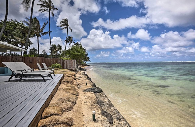 WFH in Paradise: Beachfront Hauula Getaway!