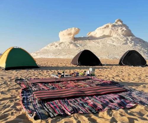 White desert Tent