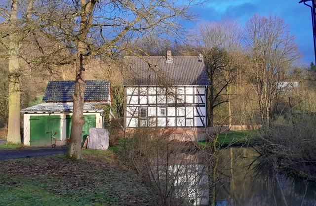 Wildhüterhaus - Ferienhaus an der Wasserburg Schwarzenhasel