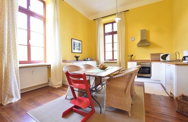 Wohnung in Satow mit Garten