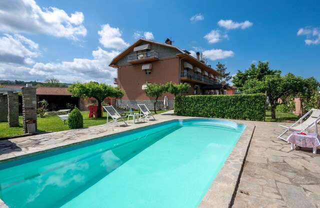 Wonderful villa for 4 people with pool, WIFI, TV, terrace and panoramic view