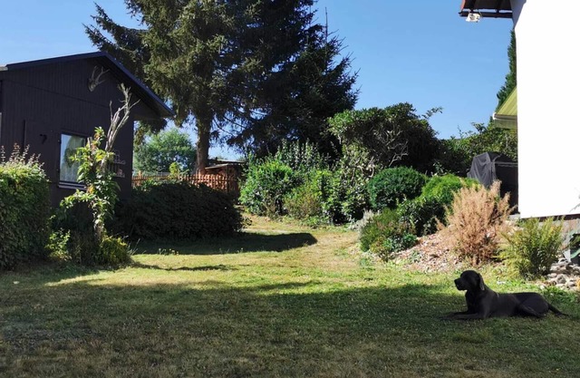 Wonderful view, fireplace, wellness hut, fenced garden, garden pond