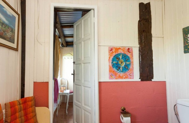 Wooden house in El Refugio.