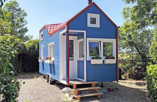 Wunderschönes, Sehr Ruhig Gelegenes Tiny House mit Eingezäuntem Garten