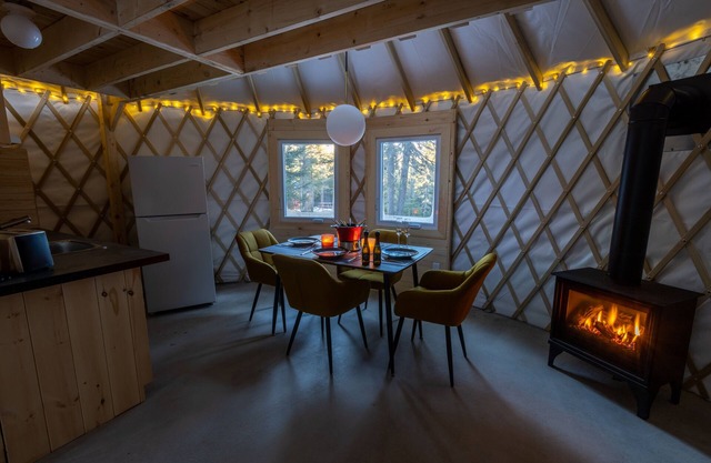 Yourte expérience Charlevoix