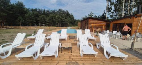 Zacisze obok Suntago Park domki 2,3,6 osobowe