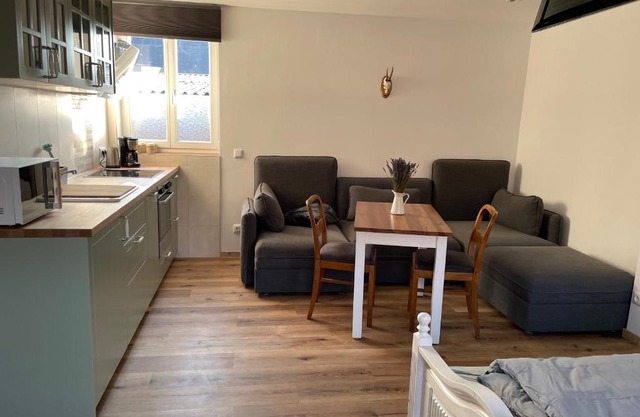 Zschampert Hof bei Leipzig Ruhige Ferienwohnung Landliebe für 2-3 Personen