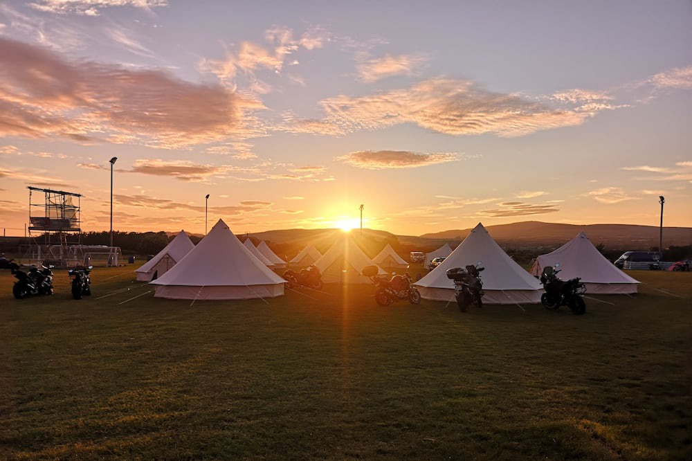 Castletown Hotel | Nine Yards Bell Tents @ the TT