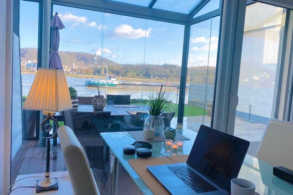 Bad Breisig Condo | Your dream vacation, exclusive 2-room flat, directly at the River Rhine.