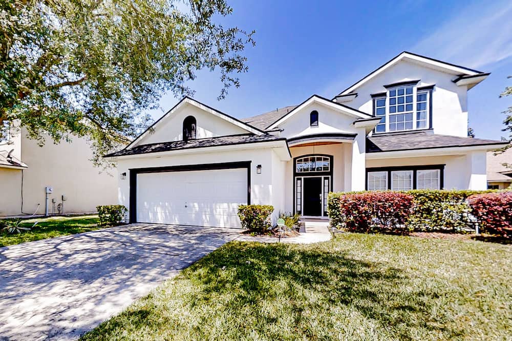 Westside House | Waterfront 2-story home with water views, patio, streaming, washer/dryer, & AC