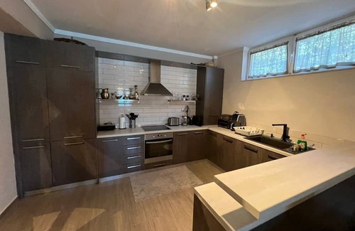 Kifisia House | Modern Ground Floor Apartment in Agia Marina Koropi w/ Private salt Water Pool