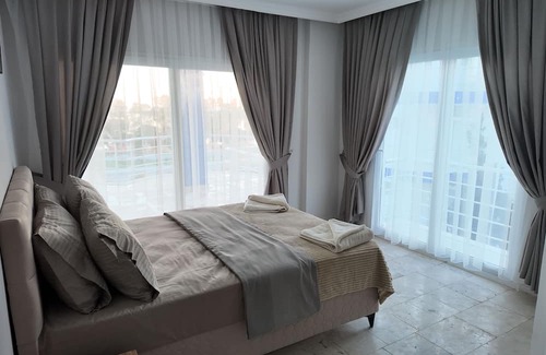 Akbuk Apartment | Luxury 2 Bedrooms Beachfront Apartments on the Sunny Turkish Riviera -C1 Ground