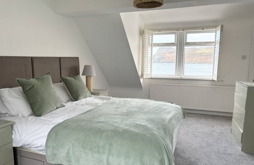 Port Erin House | Beach front home with garage and terrace, pet friendly