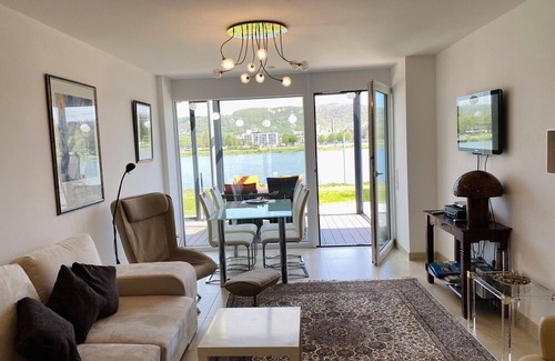 Bad Breisig Condo | Your dream vacation, exclusive 2-room flat, directly at the River Rhine.