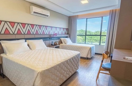 Foz do Iguacu Hotel | Fun Group Retreat: 3 Triple Double Rooms with Space for Families or Travel Crews