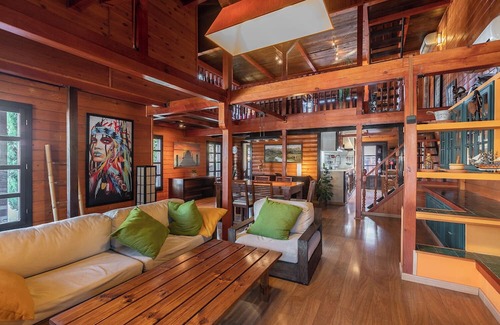 L'Eliana Ski Chalet | Wooden house with private pool, located in an emblematic place of Valencia.