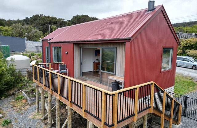 Designer Red House Omaui