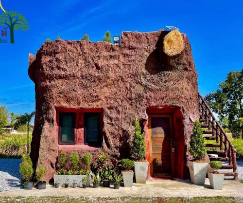 บ้านตอไม้ Stump House